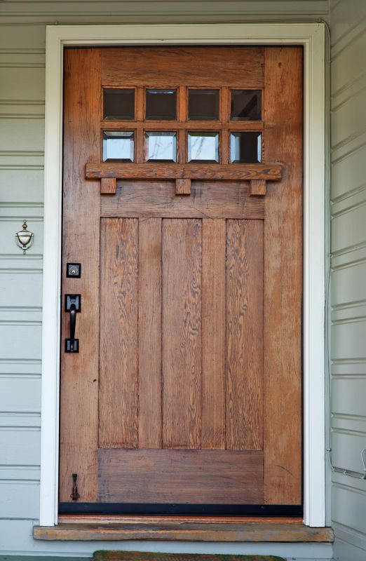Exterior Door Painting detail