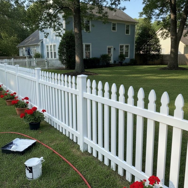 Fence Painting Service detail