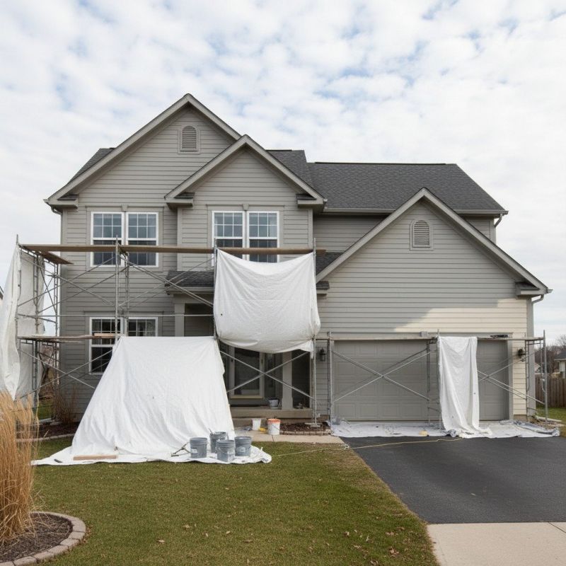 Siding Painting Service detail