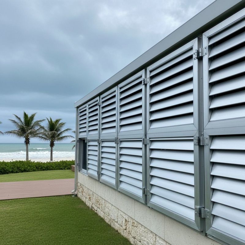 Metal Shutters Painting