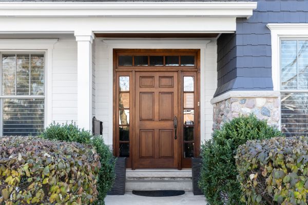 Exterior Door Painting in Albany
