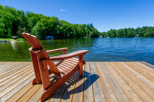 Dock Staining in Albany