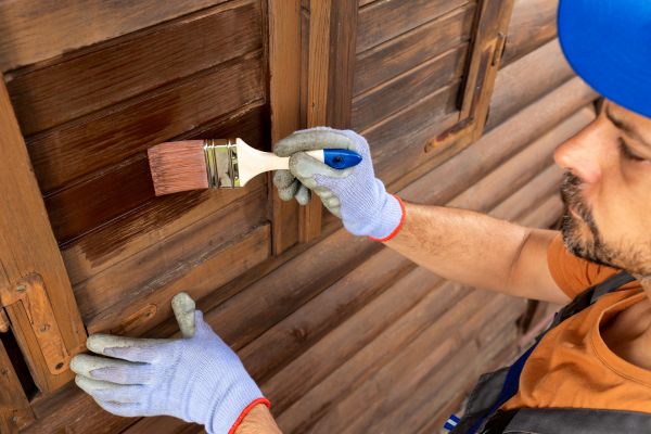 Exterior Wood Staining in Albany