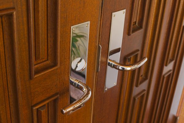Mahogany Door Refinishing in Albany