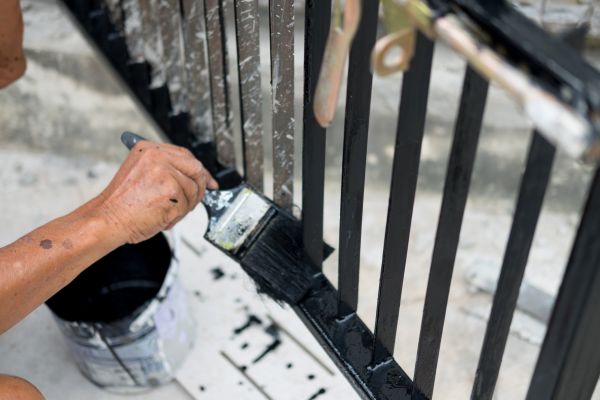 Iron Railing Painting in Albany