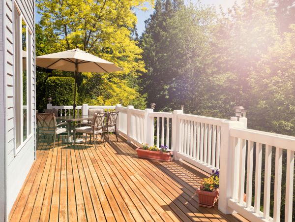 Cedar Deck Refinishing in Albany