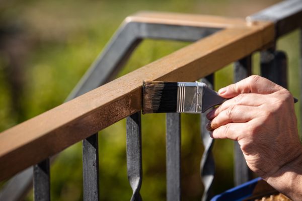 Metal Railing Painting in Albany
