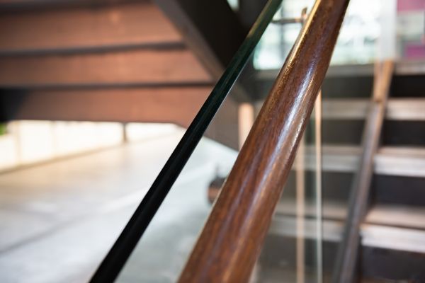 Wood Railing Staining in Albany