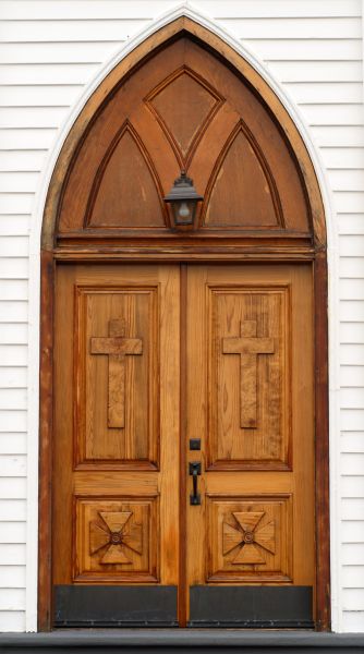 Church Door Refinishing in Albany